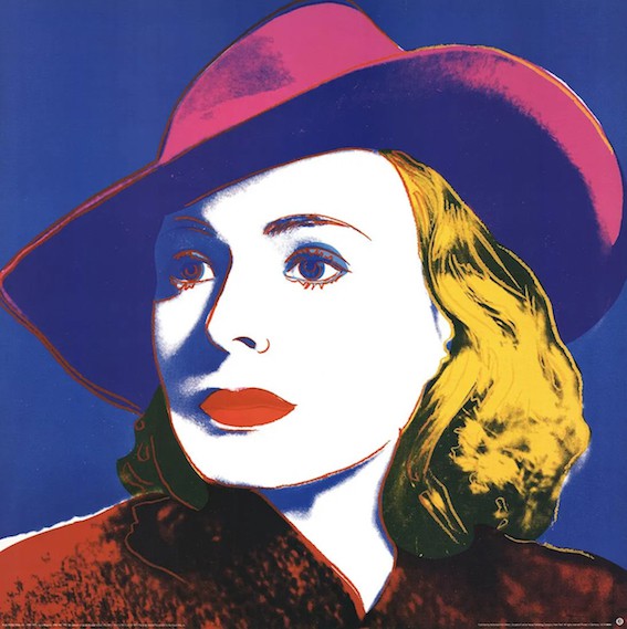 Ingrid Bergman Warhol Andy (Энди Уорхол) - купить в Галерее «The Personal»