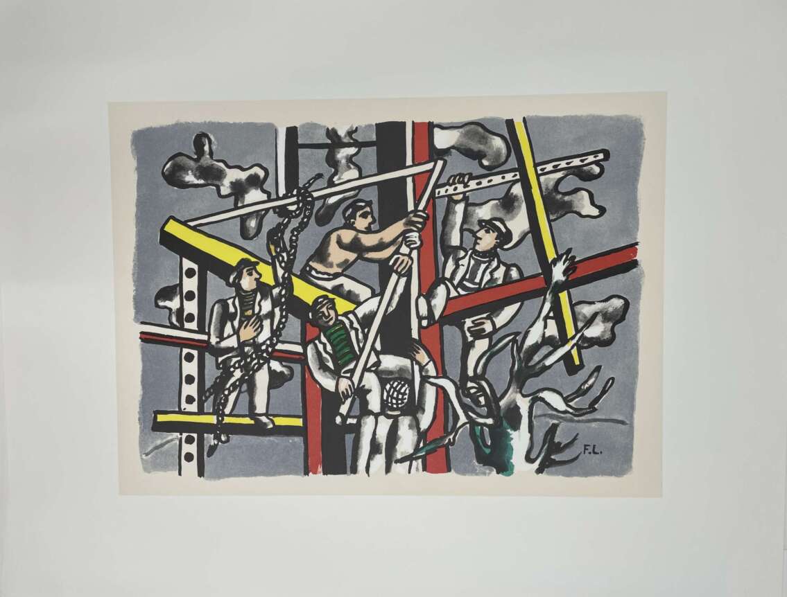 "Les constructeurs (Строители)", 1950 г.