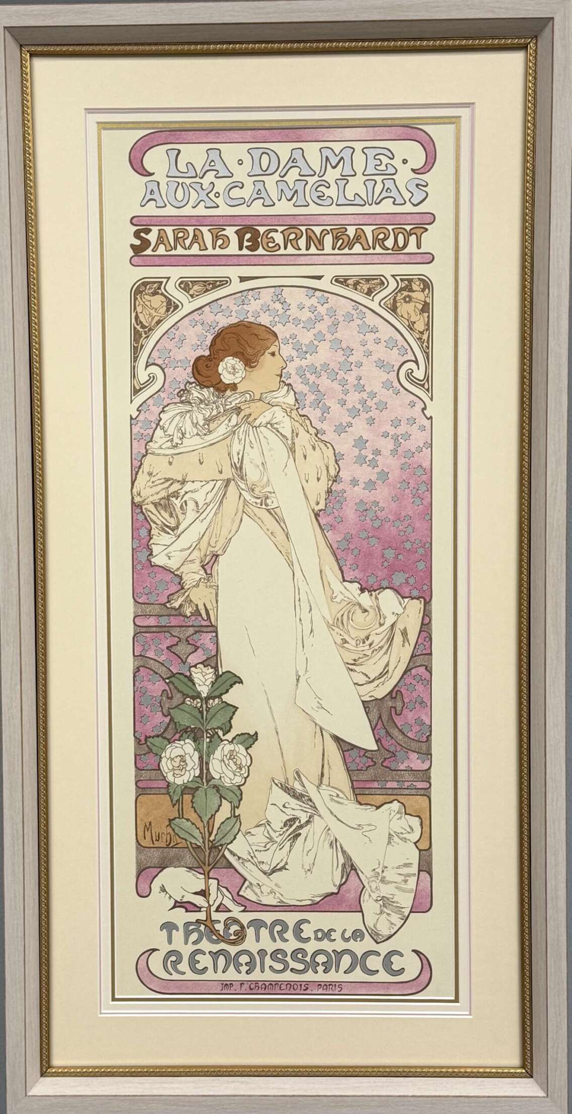"Дама с Камелиями (в главной роли Сара Бернар)"