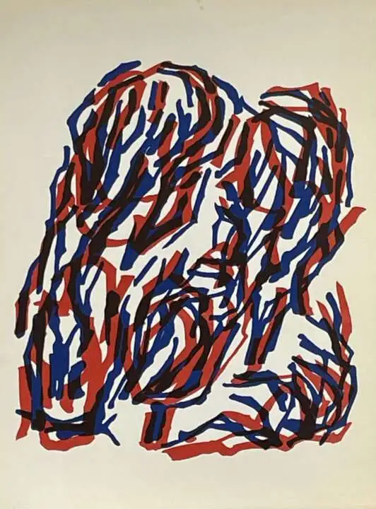 "Abstract (Stripes I)"