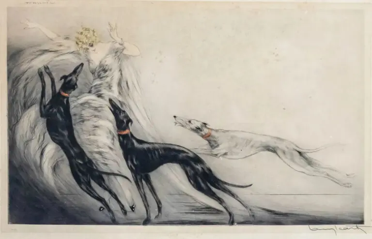 «Coursing II (Охота с гончими II)», 1929 г.