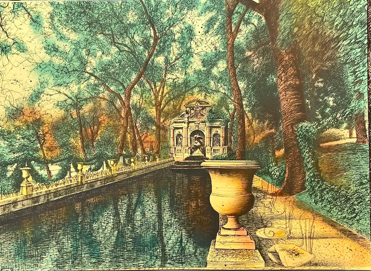 "La Fontaine Médicis (Фонтан Медичи)"