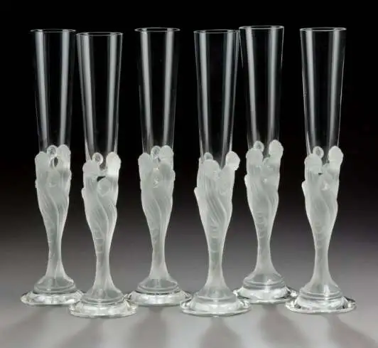 6 бокалов "Champagne Flute Majestique"