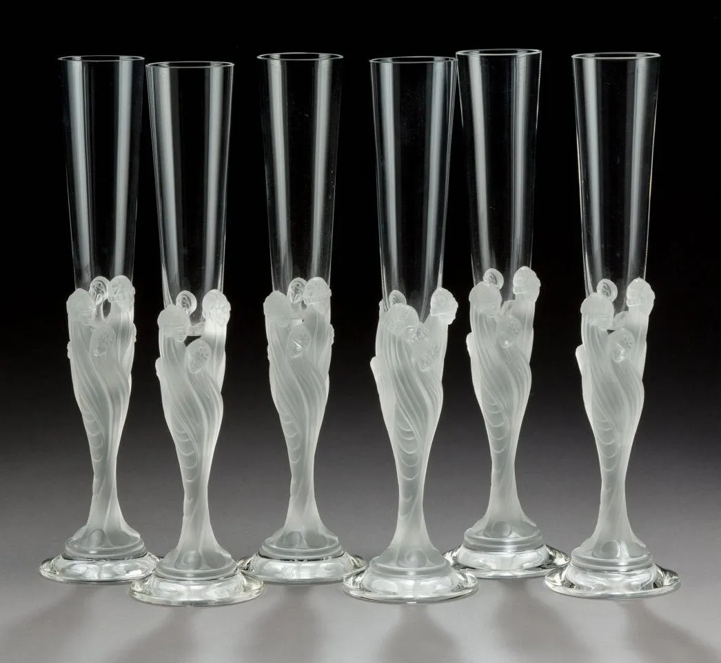 12 бокалов "Champagne Flute Majestique"