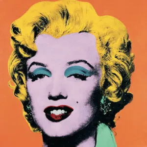 "Marilyn" (orange, 98 х 98 см.)