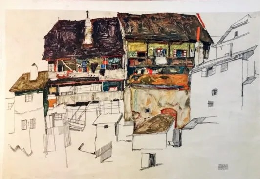 "Старый дом в Крюмау"