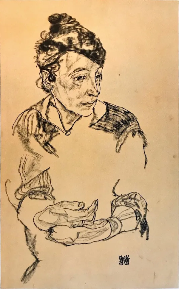 "Портрет матери Шиле"