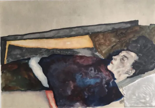 "Спящая мать художника"