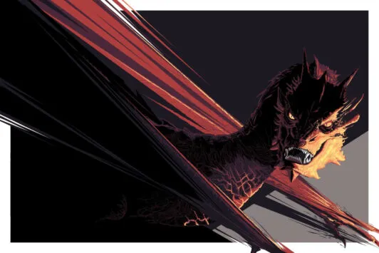 Дракон Смауг из Властелина Колец "Smaug"