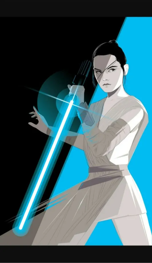 "Star Wars Light Side (Blue Rey)"