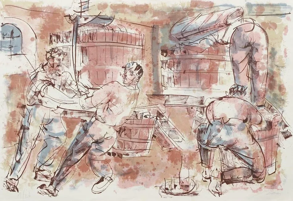 "Давильщики винограда"