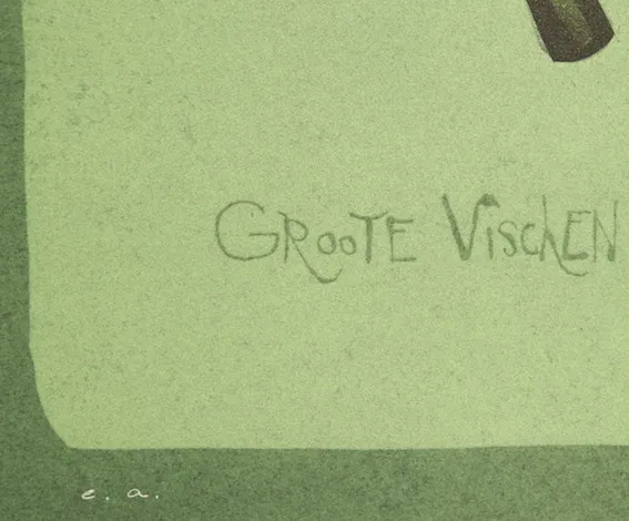 "Grooten Vischen Eten De Cleyne" — изображение 4