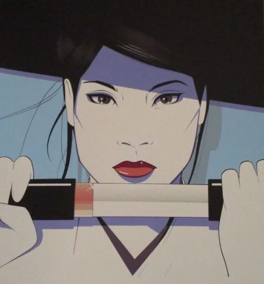"Hanzo O'Ren" ("Kill Bill") blue