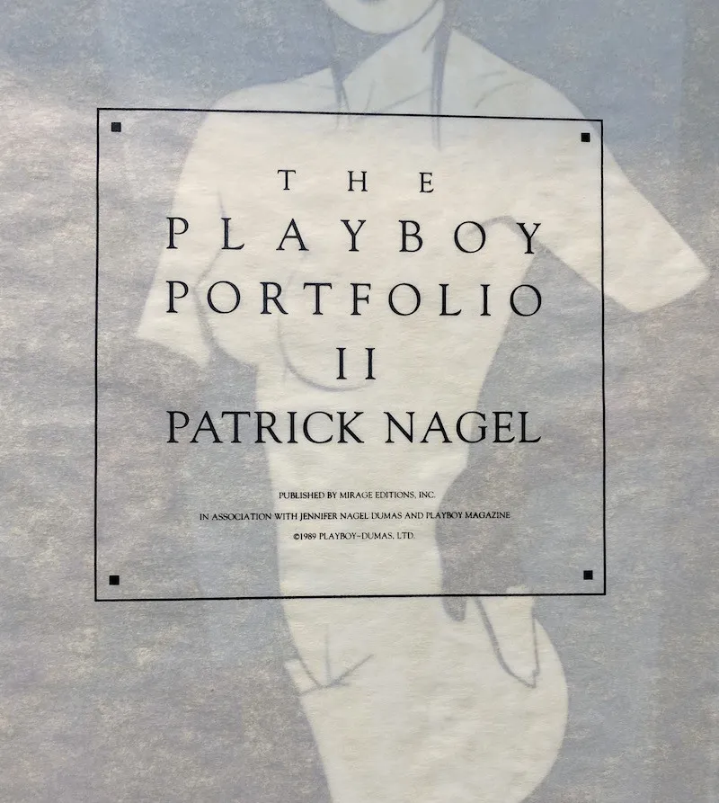 Portfolio "Playboy II", Patrick Nagel — изображение 2