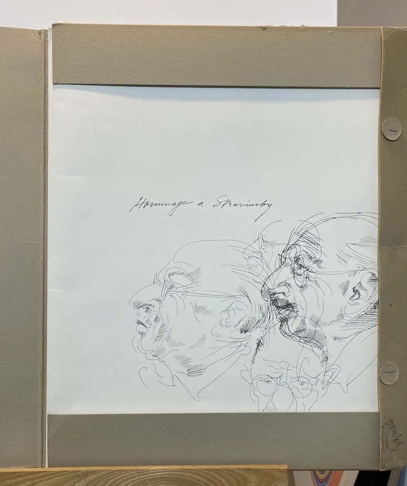 Портфолио "Hommage a Stravinsky (Посвящается композитору Игорю Стравинскому" — изображение 3
