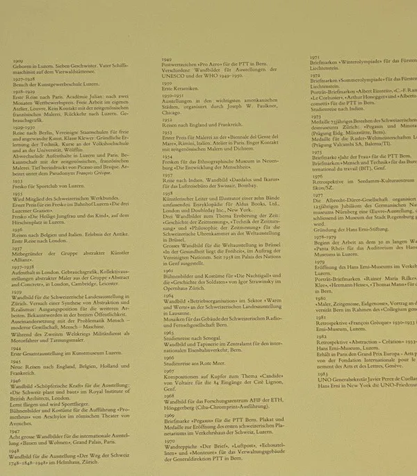 Portfolio "Los Angelis Olympic Games 1984", Hans Erni — изображение 5