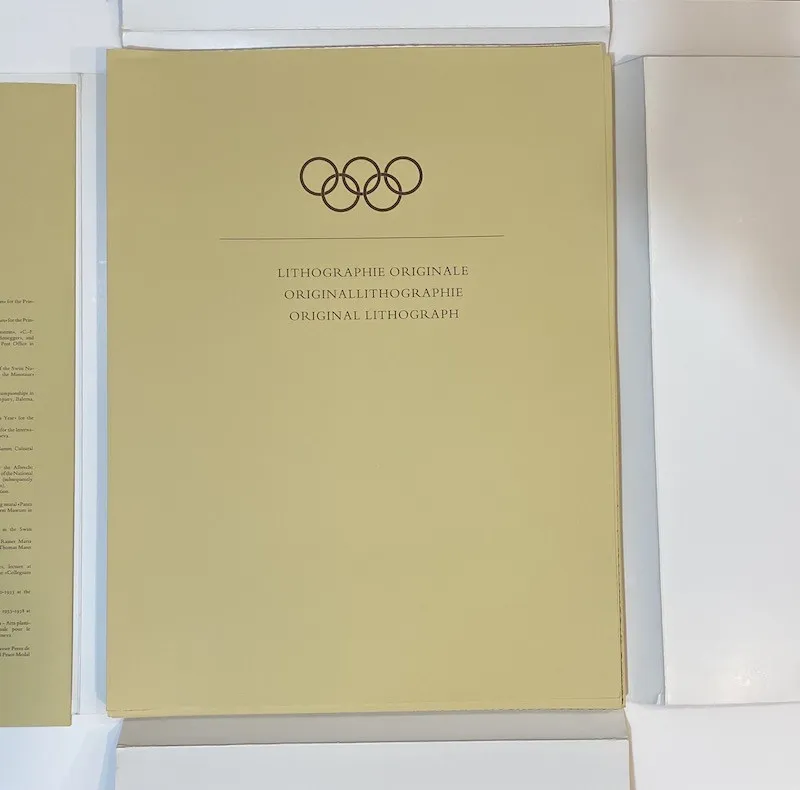 Portfolio "Los Angelis Olympic Games 1984", Hans Erni — изображение 6