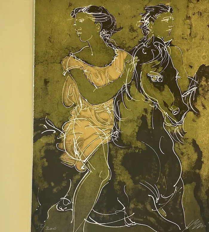 Portfolio "Los Angelis Olympic Games 1984", Hans Erni — изображение 7