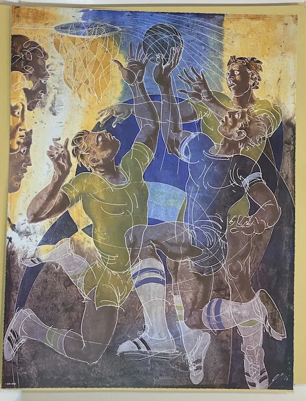 Portfolio "Los Angelis Olympic Games 1984", Hans Erni — изображение 13