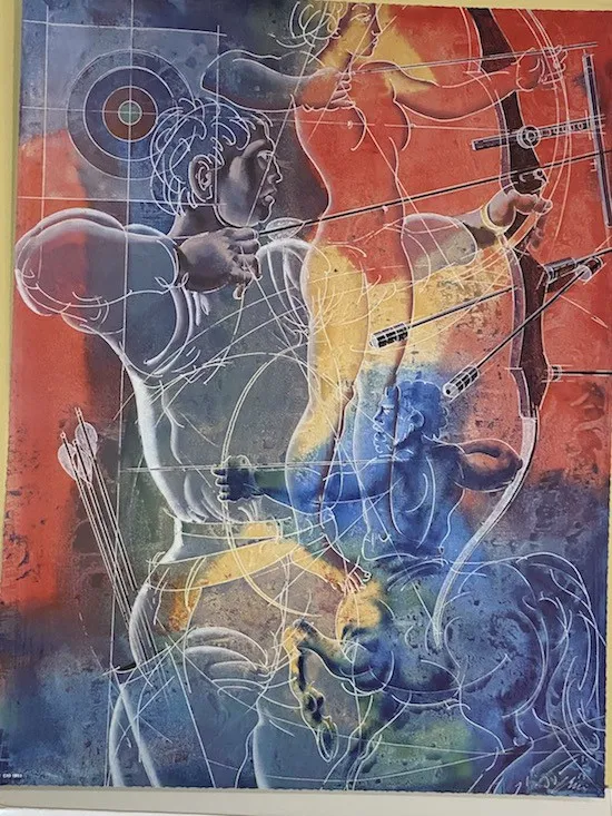 Portfolio "Los Angelis Olympic Games 1984", Hans Erni — изображение 15