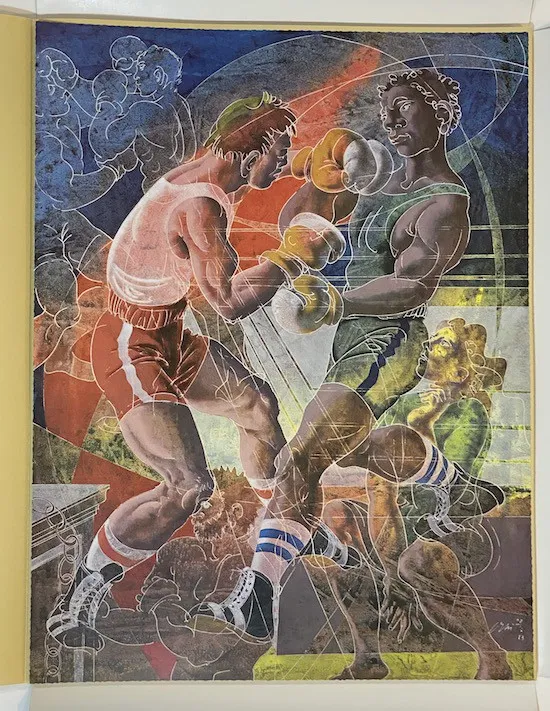 Portfolio "Los Angelis Olympic Games 1984", Hans Erni — изображение 17