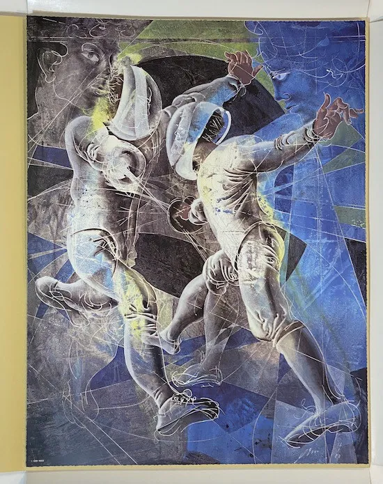 Portfolio "Los Angelis Olympic Games 1984", Hans Erni — изображение 18