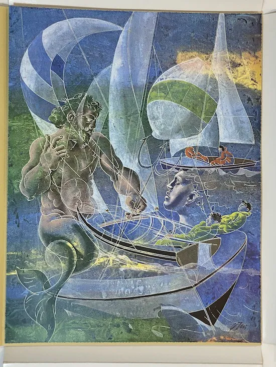 Portfolio "Los Angelis Olympic Games 1984", Hans Erni — изображение 20