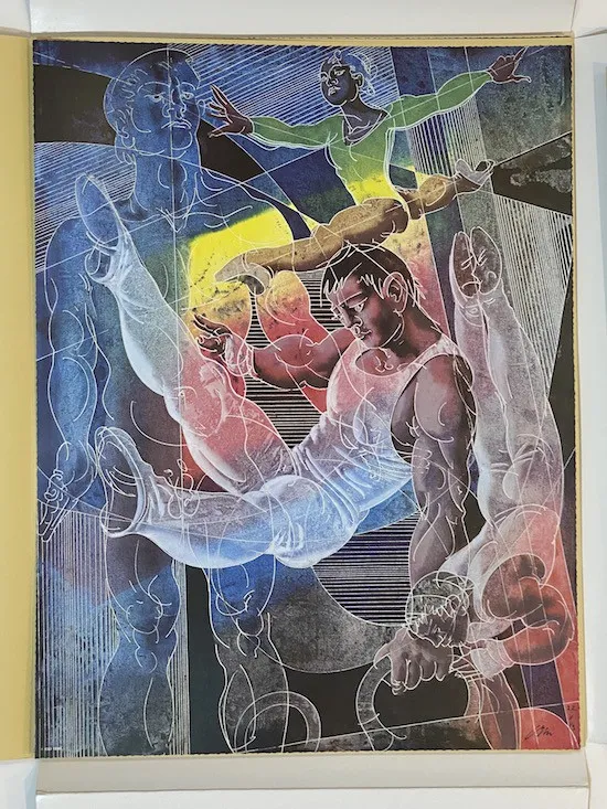 Portfolio "Los Angelis Olympic Games 1984", Hans Erni — изображение 21