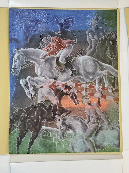 Portfolio "Los Angelis Olympic Games 1984", Hans Erni — изображение 22