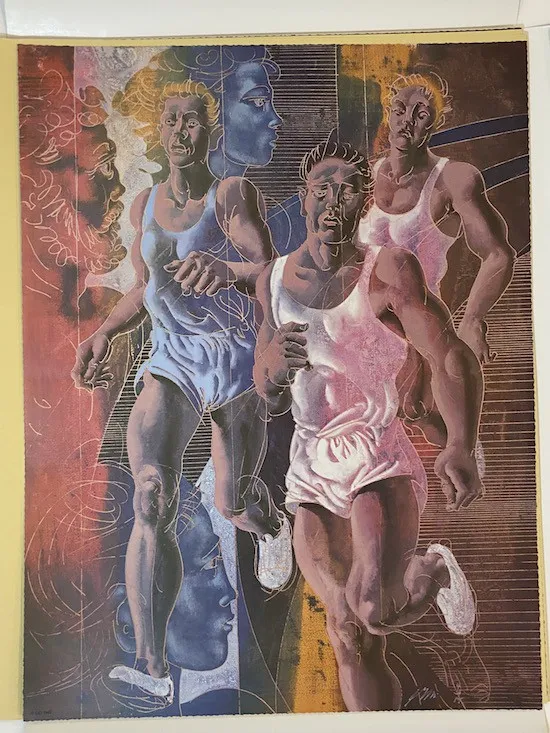 Portfolio "Los Angelis Olympic Games 1984", Hans Erni — изображение 25