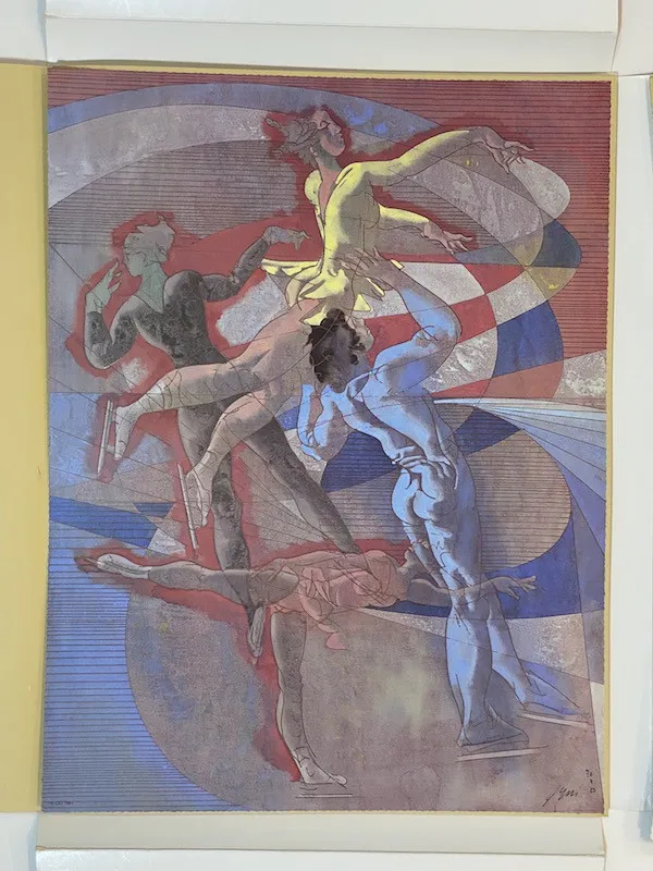 Portfolio "Los Angelis Olympic Games 1984", Hans Erni — изображение 27