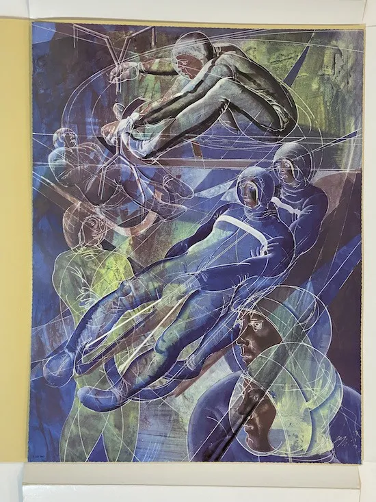 Portfolio "Los Angelis Olympic Games 1984", Hans Erni — изображение 28