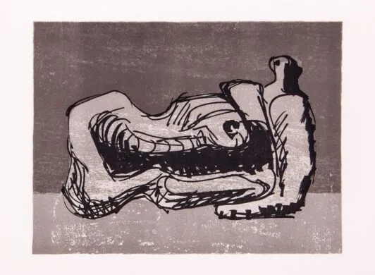 "Фигура лежащей женщины"