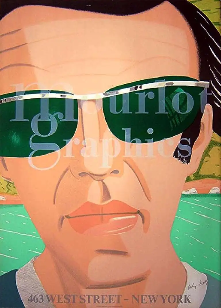 «Self-portrait with sunglasses»