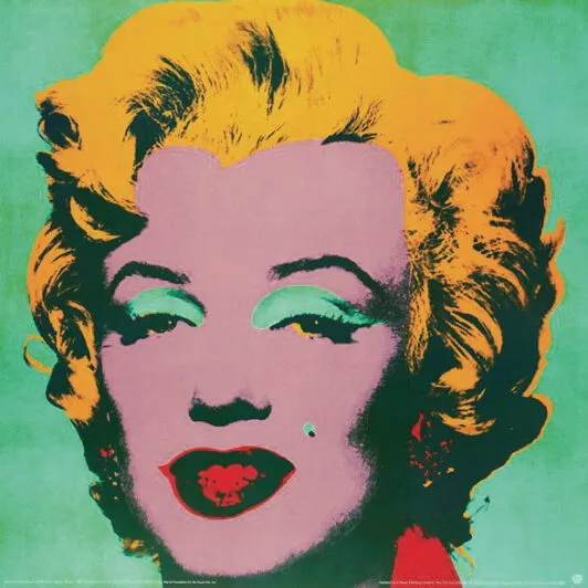 "Marilyn" (green, 98 х 98 см.)