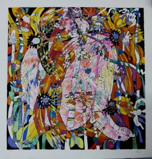 "Blossoming flowers"