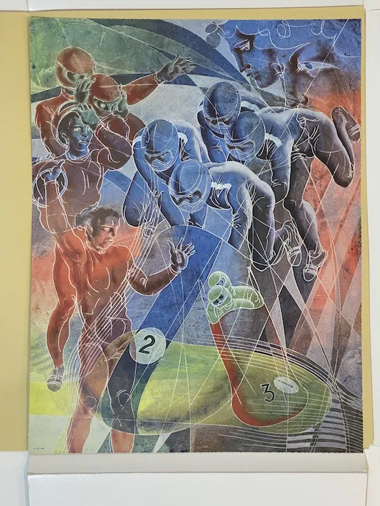 Portfolio "Los Angelis Olympic Games 1984", Hans Erni — изображение 30