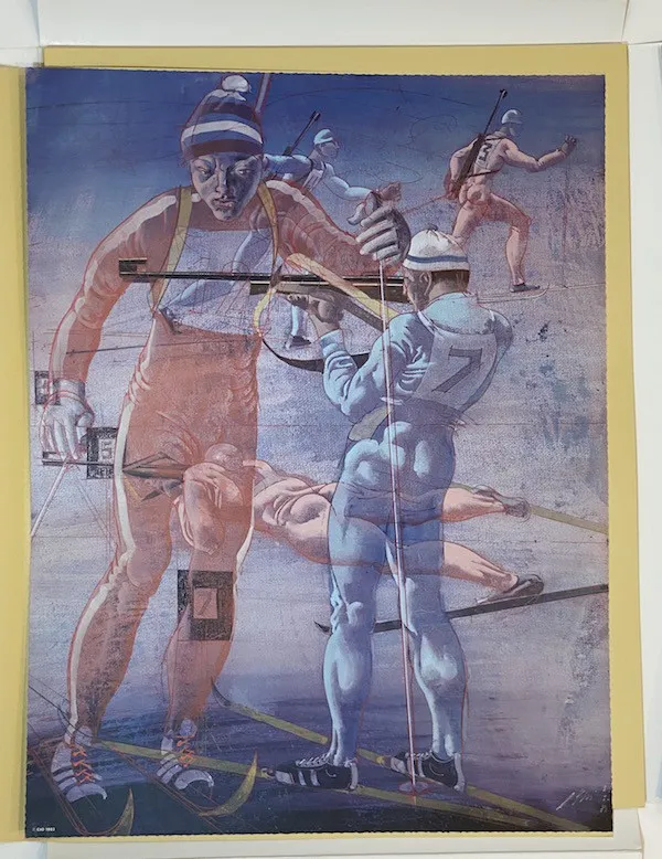 Portfolio "Los Angelis Olympic Games 1984", Hans Erni — изображение 31