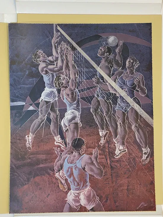 Portfolio "Los Angelis Olympic Games 1984", Hans Erni — изображение 32