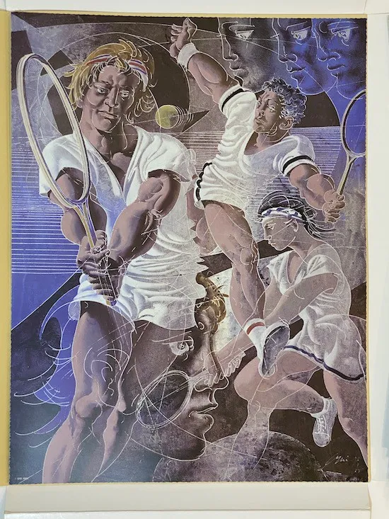 Portfolio "Los Angelis Olympic Games 1984", Hans Erni — изображение 35