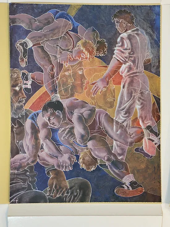 Portfolio "Los Angelis Olympic Games 1984", Hans Erni — изображение 36