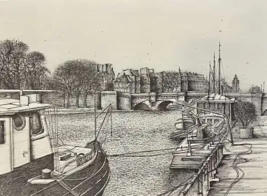 "Вид на Новый Мост"