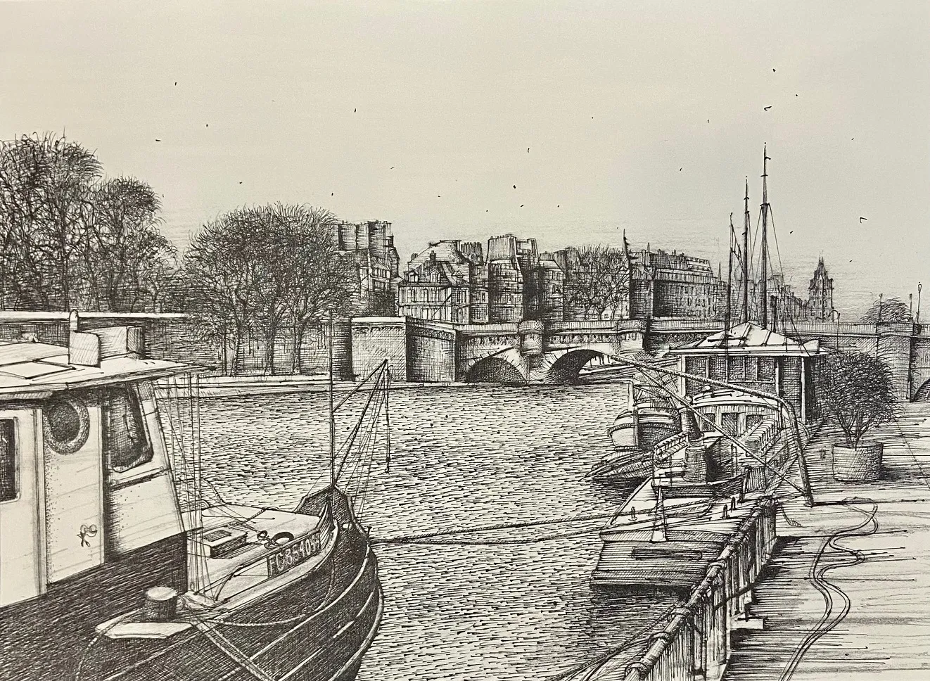 "Вид на Новый Мост"