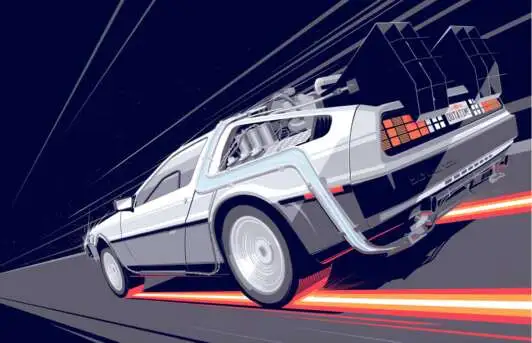 "Back to the Future (red)"