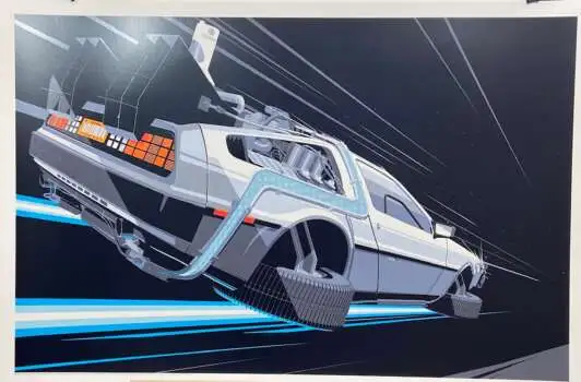 "Back to the Future (blue)"