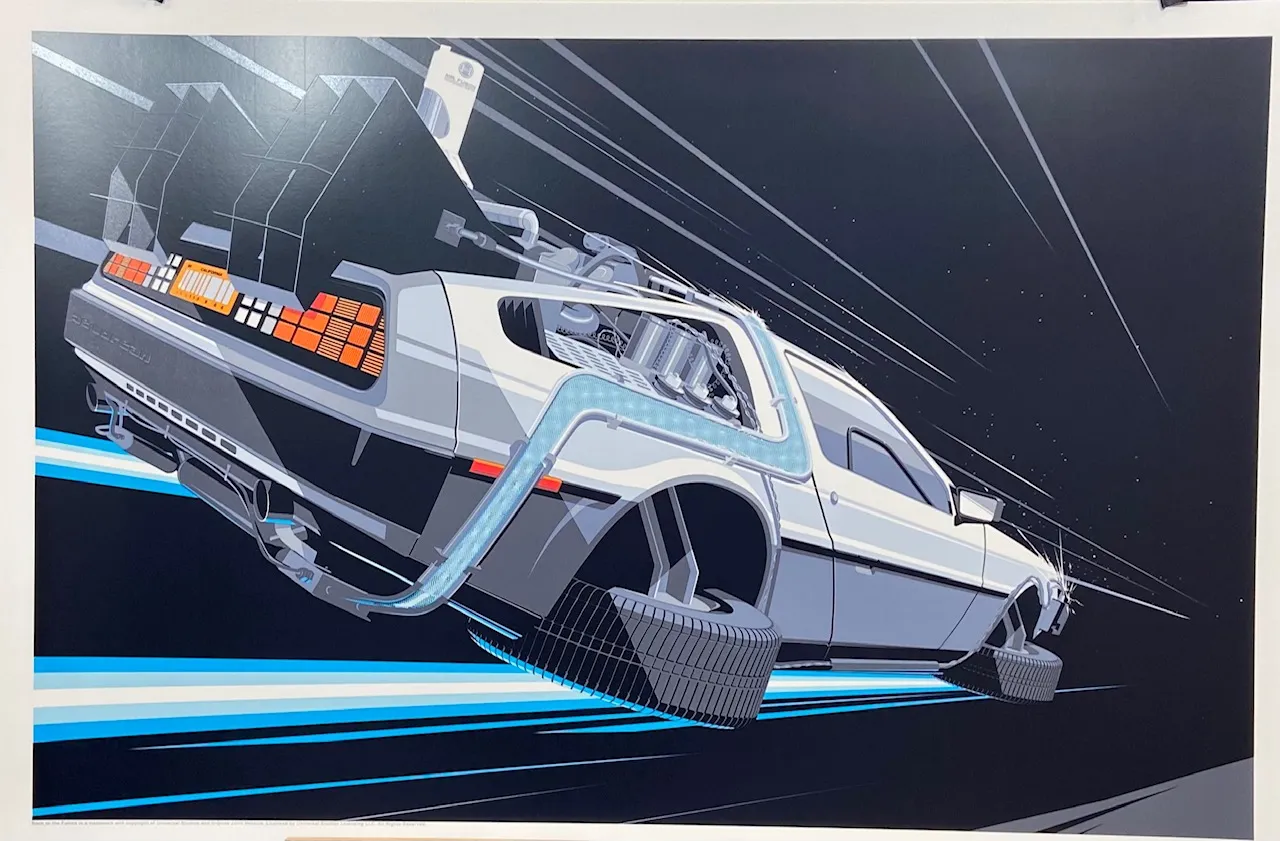 "Back to the Future (blue)"