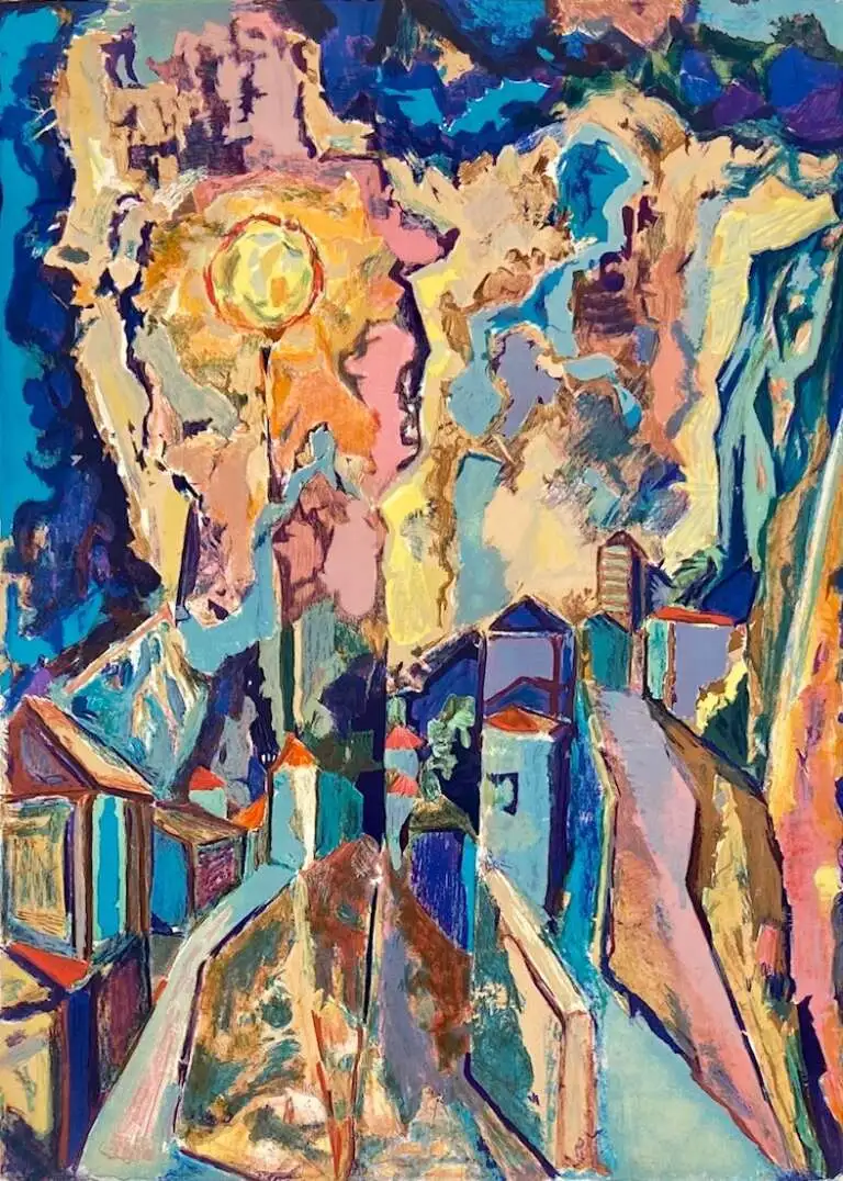 «Soleil a Roquebrune (Солнце в Рокбрюне)»