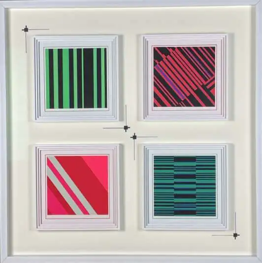 "Геометрический квадриптих"