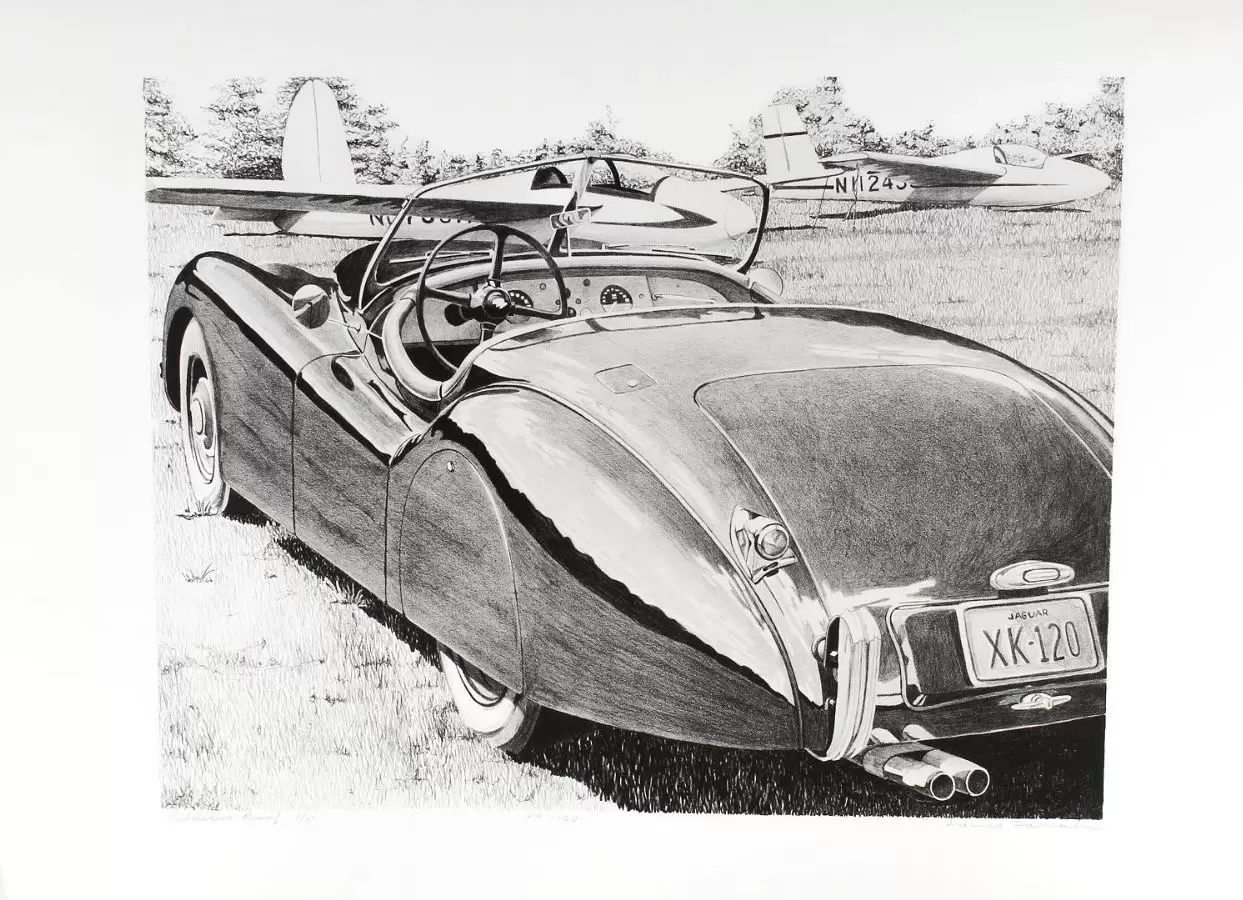 "Jaguar XK-120"