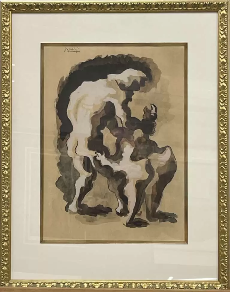 «Dessins pour Prométhée (Эскиз для скульптуры «Прометей»)»,  1940 г.
